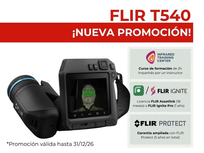 Promoção FLIR T540 2026