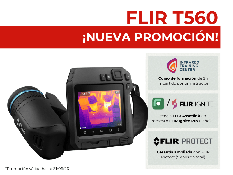 Promoção FLIR T560