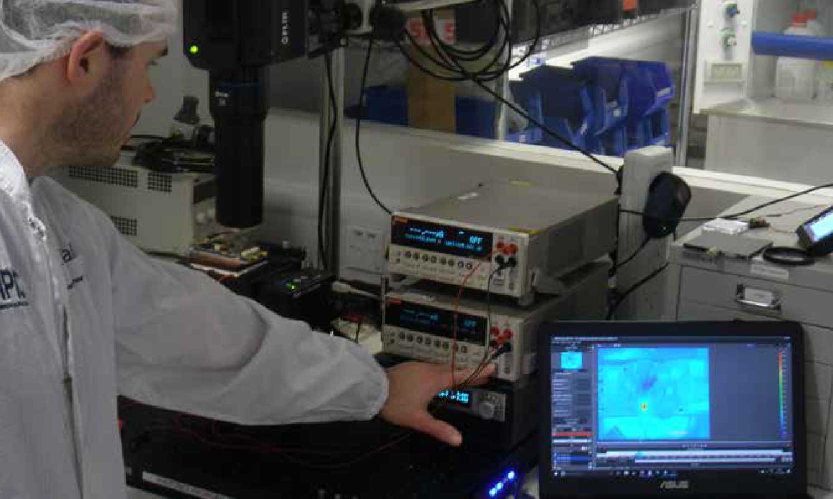 Desarrollo de tecnología optoelectrónica mediante cámaras termográficas