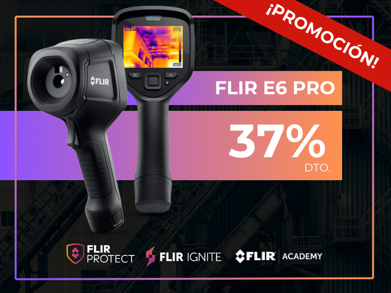 Cámara termográfica FLIR E6 Pro - Apliter Termografia