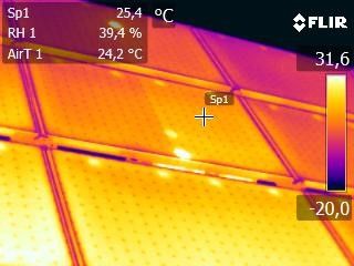 mantenimiento placas solares termografia