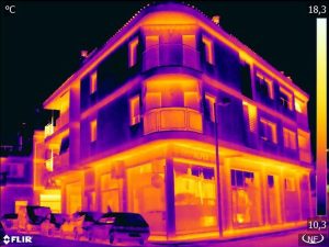 Detectar puentes térmicos con blower door y temrografía