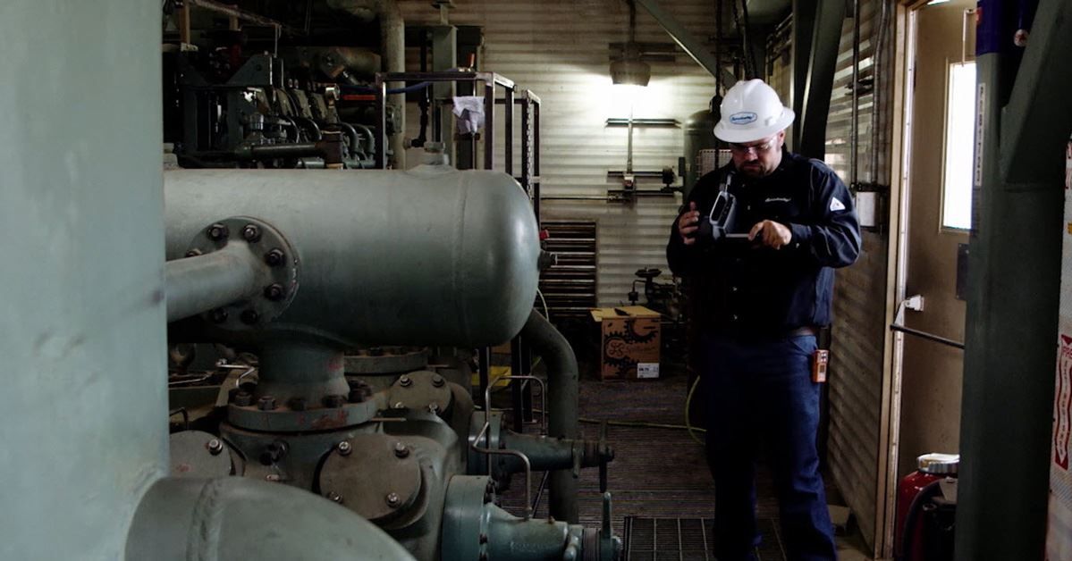 optical gas imaging (OGI) visualization