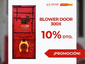 Promoción retrotec blower door 300X