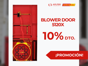 Promoción retrotec blower door 5120X