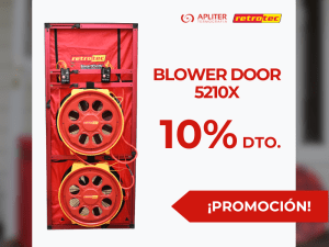Promoción retrotec blower door 5210X