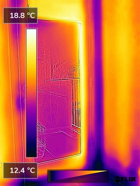 detectar fugas de energía con la flir one edge pro 1