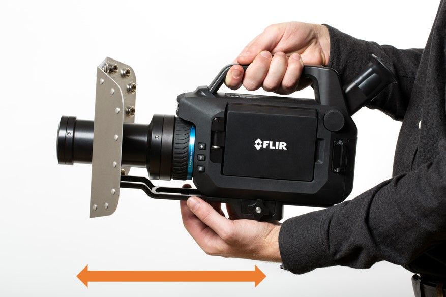 FLIR F609 Longitud ajustable para adaptarse al lente FOV6