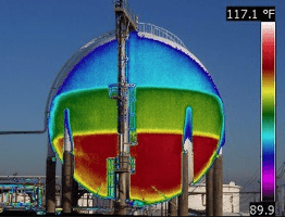 Esfera de almacenamiento desde FLIR G609