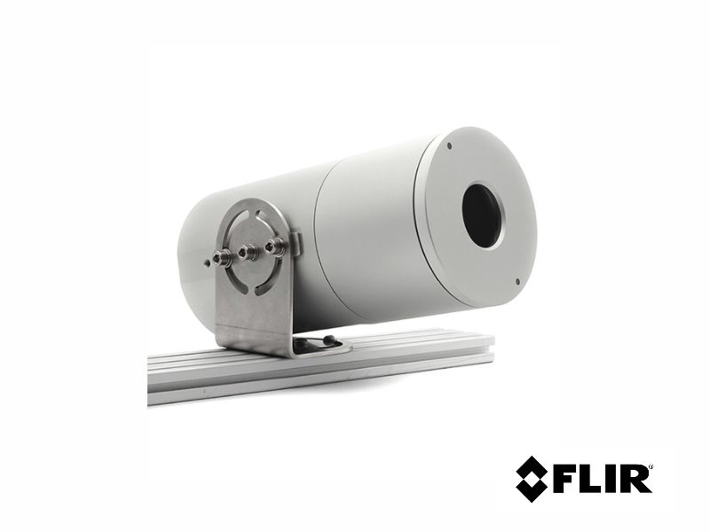Caixa em aço inoxidável compatível com a série FLIR A50/A70/A400/A500/A700 - Ø55 mm