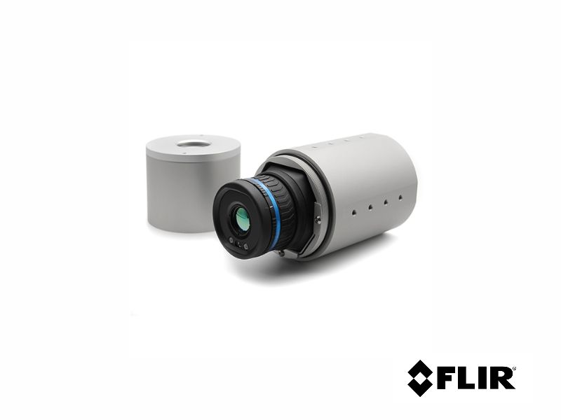 Caixa em aço inoxidável compatível com a série FLIR A50/A70/A400/A500/A700 - Ø55 mm