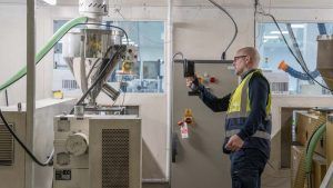 FLIR-Si1-LD Aplicación en tolvas de alimentación