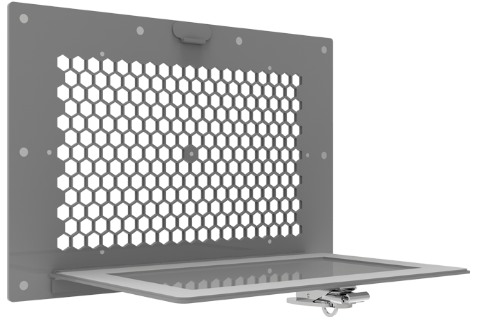 IRISS IRW Janela de infravermelhos em alumínio de grande formato