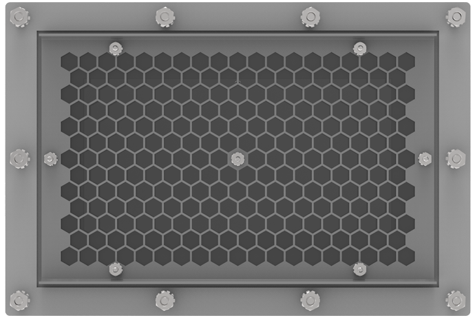 IRISS IRW Janela de infravermelhos em alumínio de grande formato