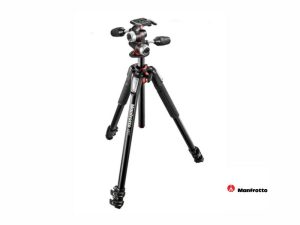 Trípode Manfrotto 055 con rótula pan/tilt