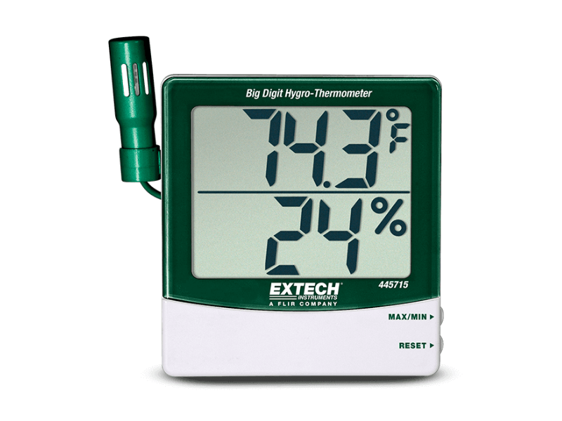 Extech 445715 - Higrotermómetro com sensor remoto