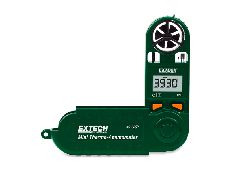 Extech 45168CP - Termoanemómetro Mini con brújula