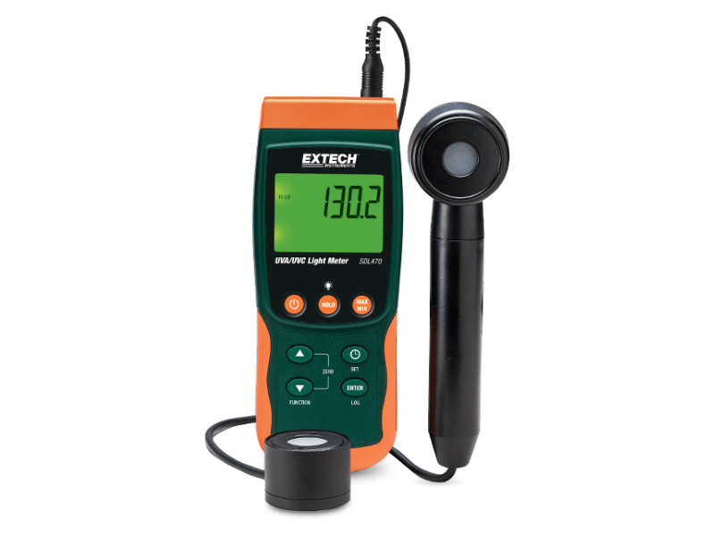 Extech SDL470 - Medidor de luz UVA / UVC / Registrador de dados