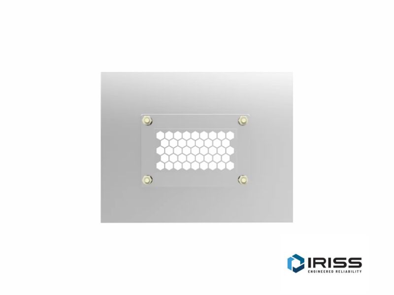 IRISS - Protector de rejilla transparente Makrolon
