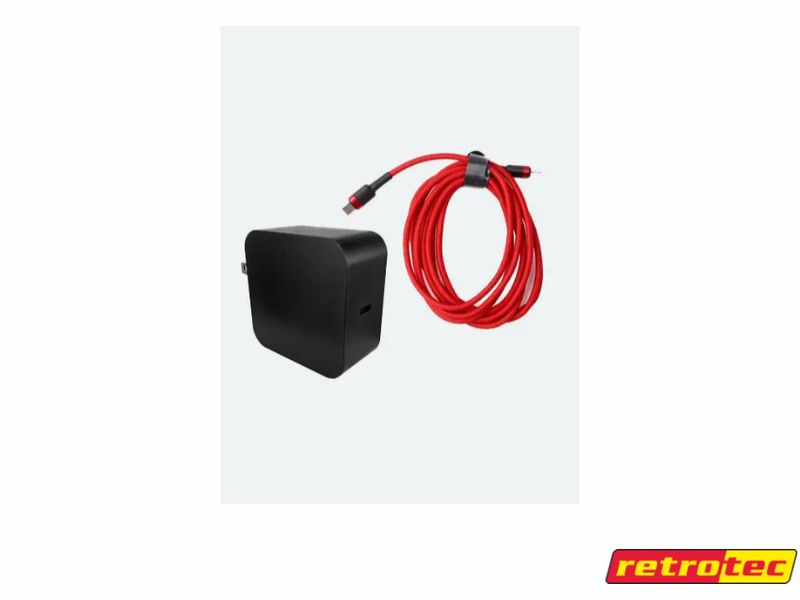 Cable USB tipo C a C, 3' (1m) para manómetro RETROTEC DM32X