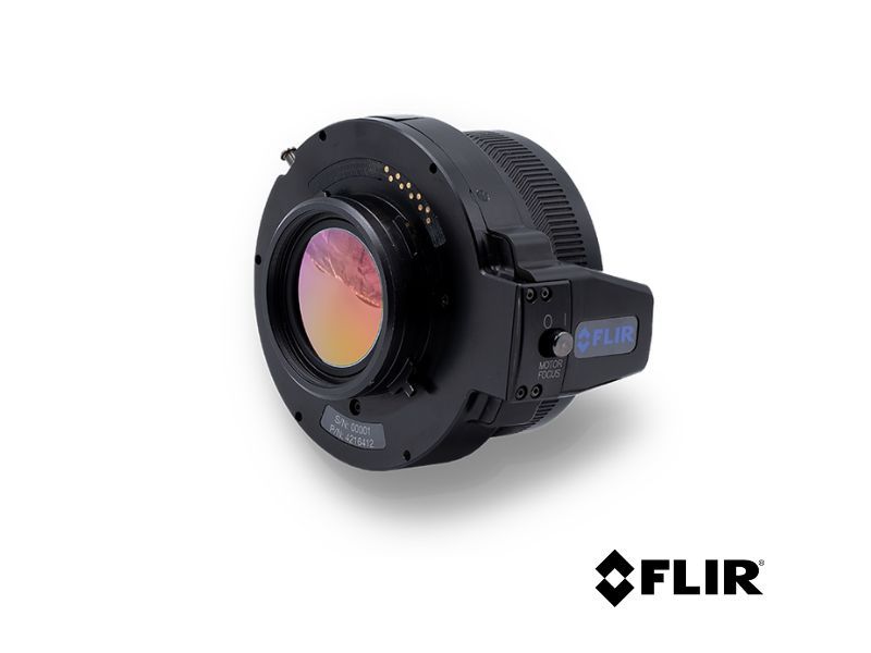 Lente motorizada para FLIR A6481 - 50 mm, 3,0-5,0 µm, f/2,5