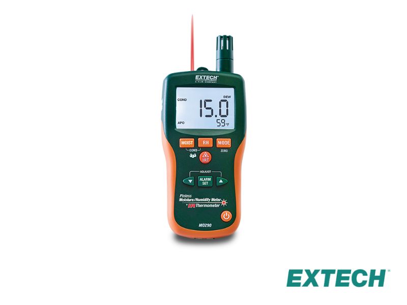 Extech MO290 - Medidor de humedad, sin clavijas