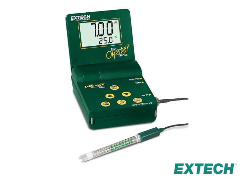 Extech OYSTER-10 - Kit de medidor de PH / MV / Temp