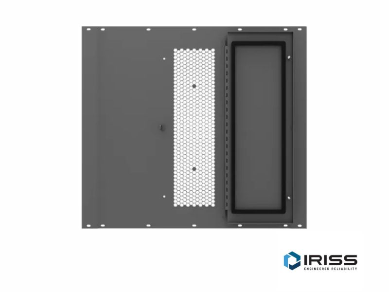 IRISS IRW - CAP-B Series - Ventana infrarroja acero inoxidable gran formato para sistemas de barras colectoras no segmentadas