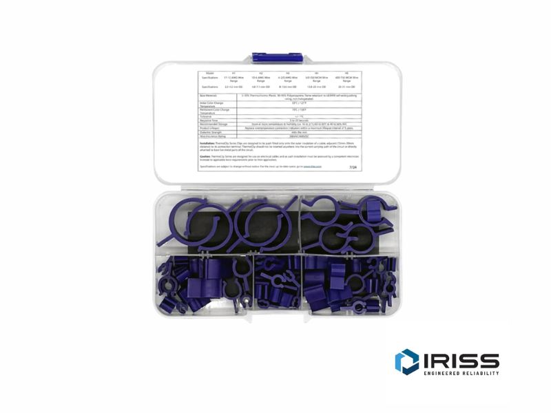 IRISS Safe-Connect - Starter Kit indicadores de sobretemperatura - Clips