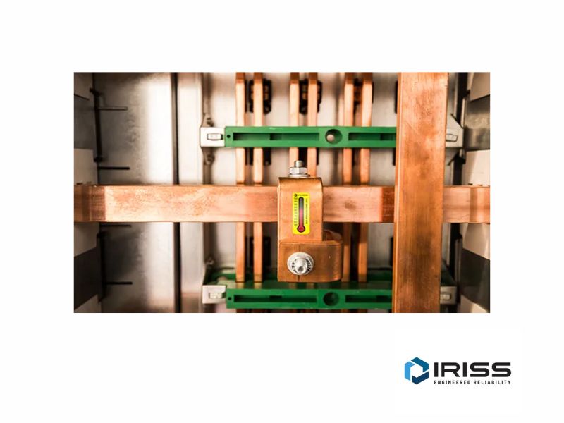 IRISS Thermo-TA™- Adhesivo indicador de temperatura actual superfície