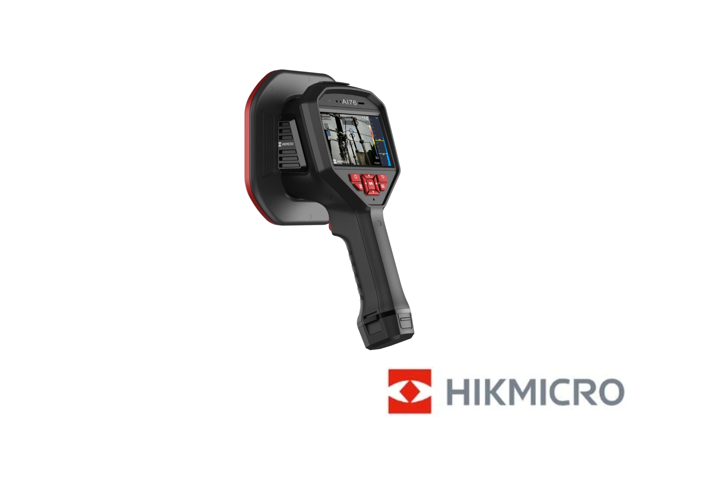 HIKMICRO AI76 - Câmara acústica - Detecção de fugas de ar comprimido e descargas parciais - 136 microfones