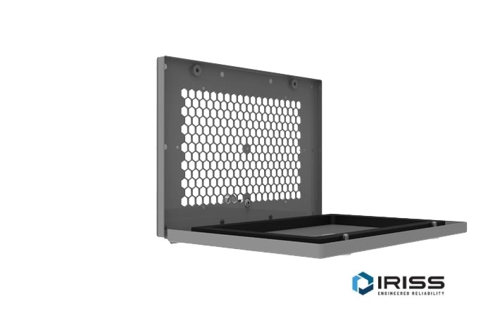 IRISS IRW Janela de infravermelhos em aço inoxidável de grande formato - Inclui sensor para inspecções ultra-sónicas