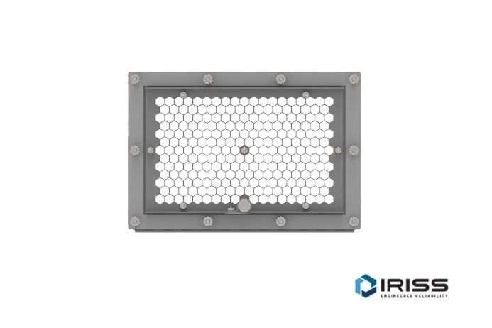 IRISS IRW Janela de infravermelhos em aço inoxidável de grande formato - Inclui sensor para inspecções ultra-sónicas