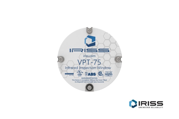 IRISS IRW Janela de infravermelhos em aço inoxidável