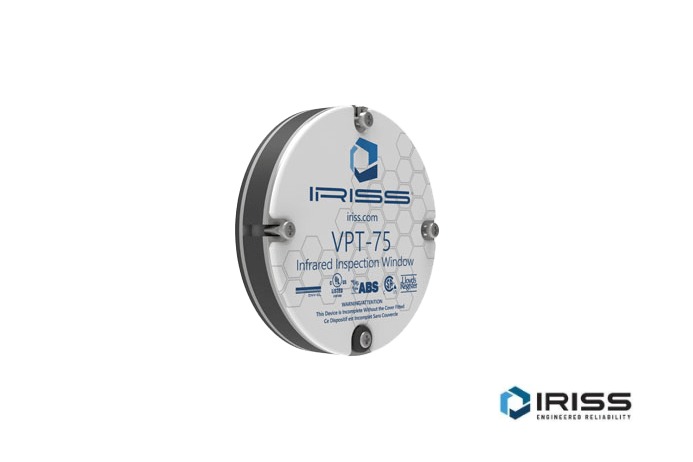 IRISS IRW Janela de infravermelhos em aço inoxidável