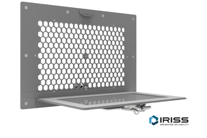 IRISS IRW Janela de infravermelhos de grande formato em alumínio - Inclui sensor para inspeção ultra-sónica