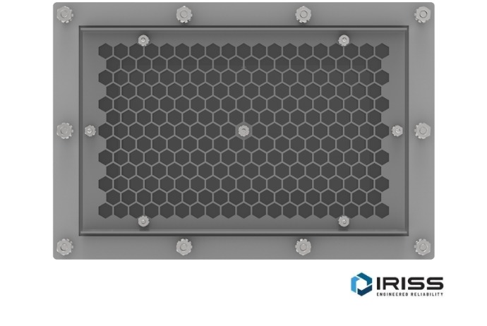 IRISS IRW Janela de infravermelhos em alumínio de grande formato