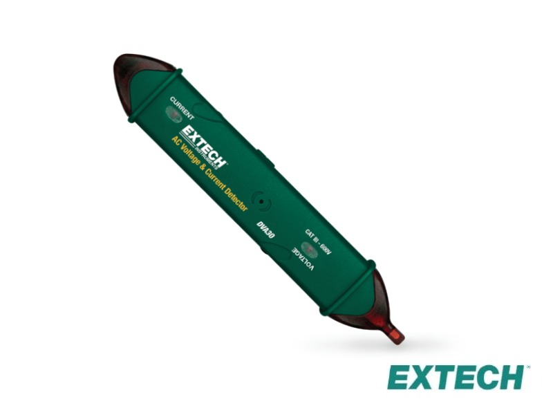 Extech DVA30 - Detector de tensão e corrente, ajustável
