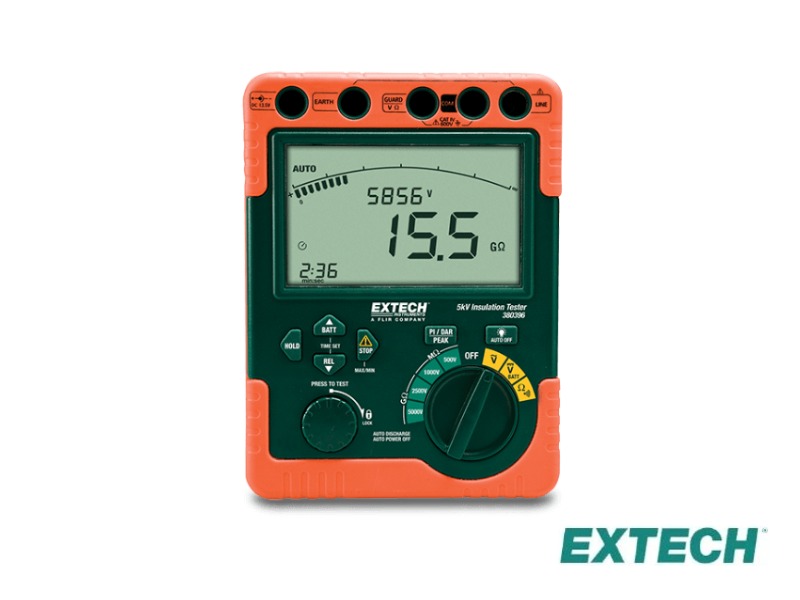 Extech 380396 - Probador de aislamiento, alto voltaje, 220 V