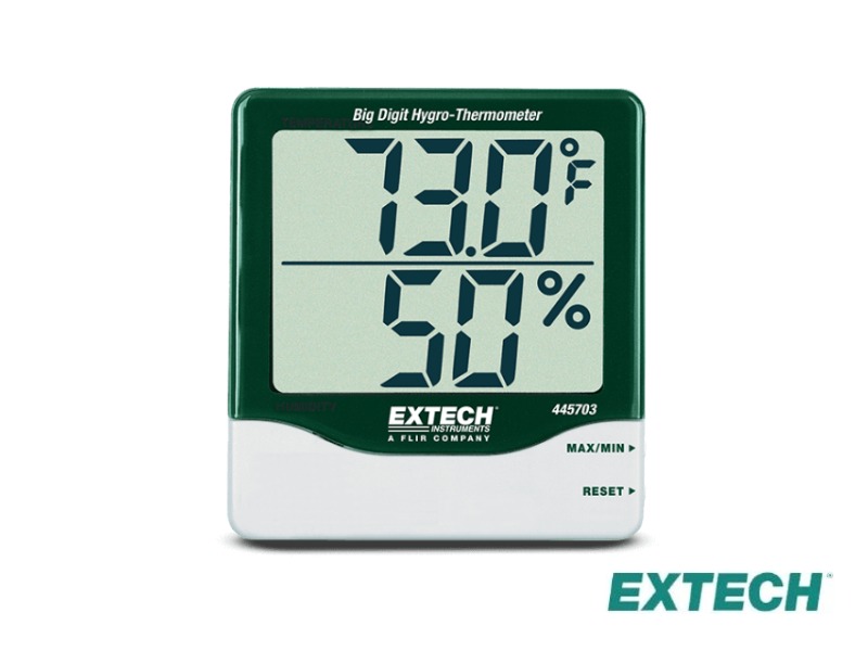 Extech 445703 - Indicador, RH/Temp Big Digit