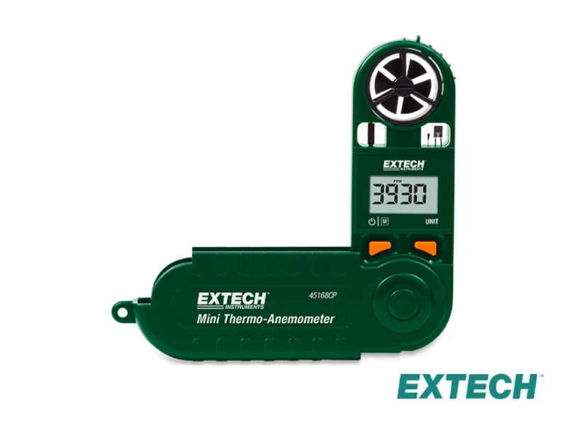 Extech 45168CP - Termoanemómetro Mini con brújula