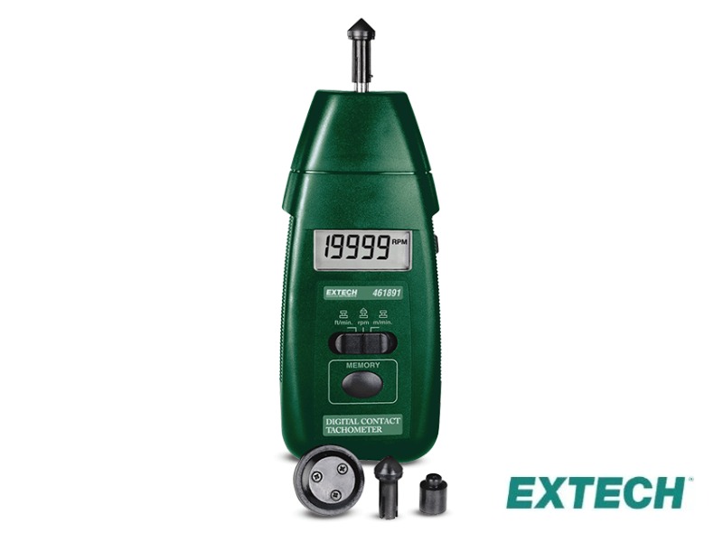 Extech 461891 - Tacómetro, Contacto