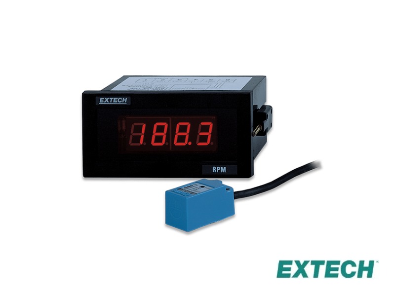 Extech 461950 - Tacómetro, montaje en panel