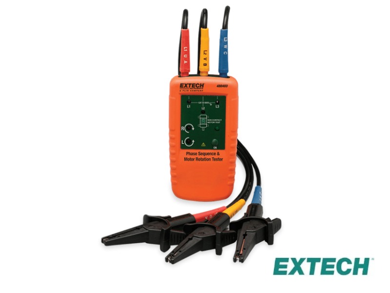 Extech 480403 - Probador de rotación, fase del motor