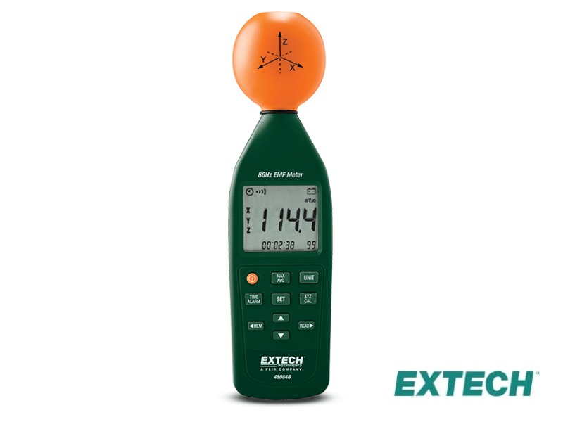 Extech 480846 - Medidor de fuerza de 8G Hz