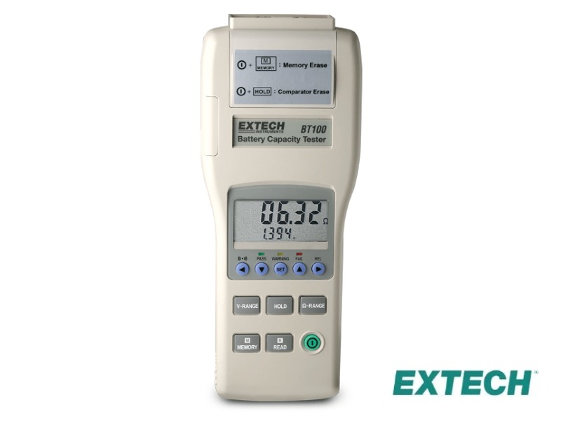Extech BT100 - Probador de capacidad de batería