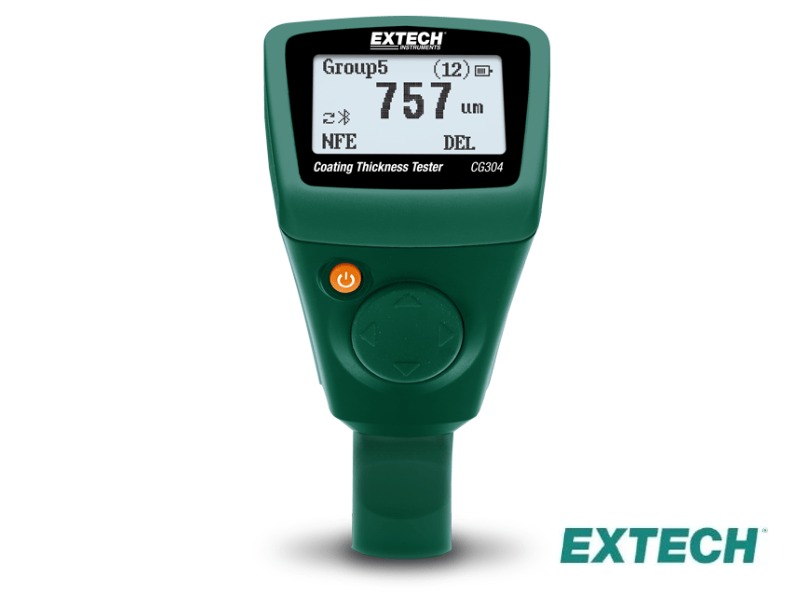 Extech CG304 - Probador de espesor de recubrimiento con Bluetooth