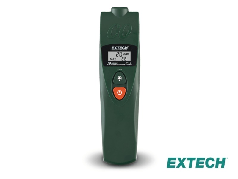 Extech CO15 - Medidor de monóxido de carbono