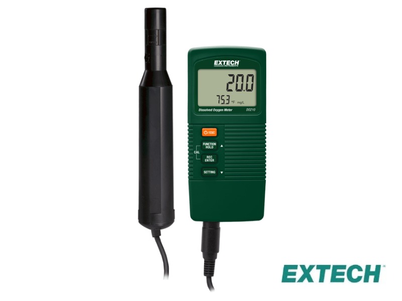 Extech DO210 - Medidor de oxígeno disuelto de mano compacto