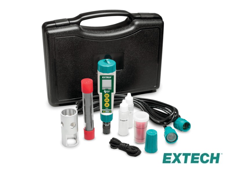 Extech DO600-K - Kit de medidor de oxígeno disuelto ExStik II